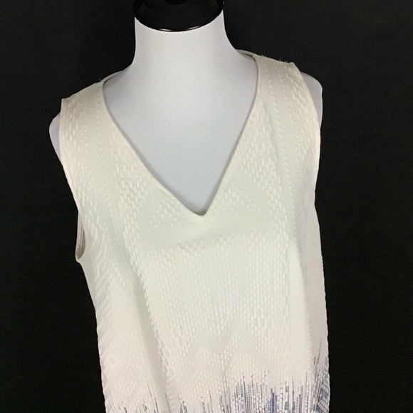 Zara Collection Ombré Puff Print Shift Dress Large - Picture 4 of 8